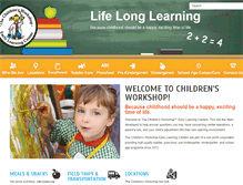 Tablet Screenshot of childrens-workshop.com